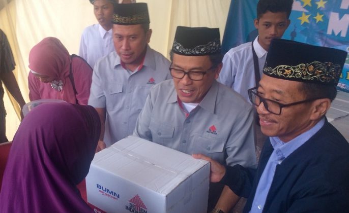 Belum Menambang di Rembang, Semen Indonesia Gelontorkan Rp 1,2 Miliar Paket Sembako