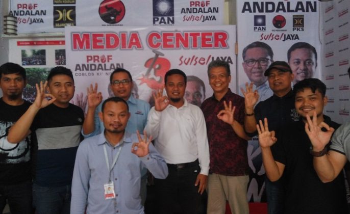 Media Center Prof Andalan Harus Jadi Rumah Aspirasi Rakyat Sulsel