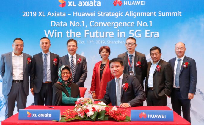 XL Axiata Pilih Huawei Sebagai Mitra Jaringan 5G