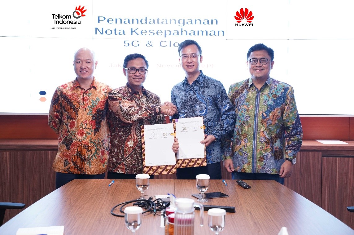 Telkom Dan Huawei Kembangkan Teknologi 5G Dan Cloud - PenaMerahPutih.com