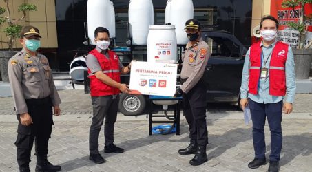 Pertamina Lengkapi Sarana Kesehatan di Checkpoint Siaga PSBB