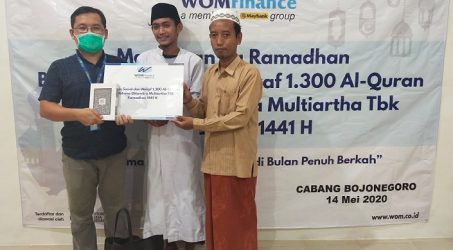 Peduli Pembentukan Karakter Islami, WOM Finance Bagikan Alquran di 20 Kota