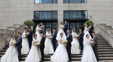 10 Perawat Nikah Massal, Lewati Masa Kritis Rawat Pasien Corona Wuhan