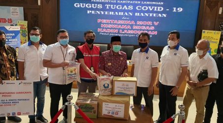 Pertamina dan Hiswana Migas Salurkan Sembako ke Pekerja Nonformal Terdampak COVID-19