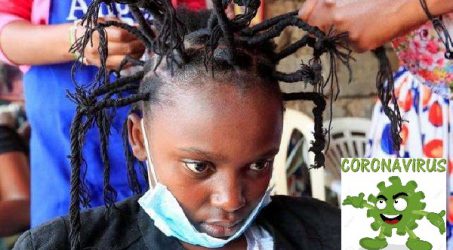 Pelanggan Sepi, Salon Tawarkan Model Rambut Ala Virus Corona