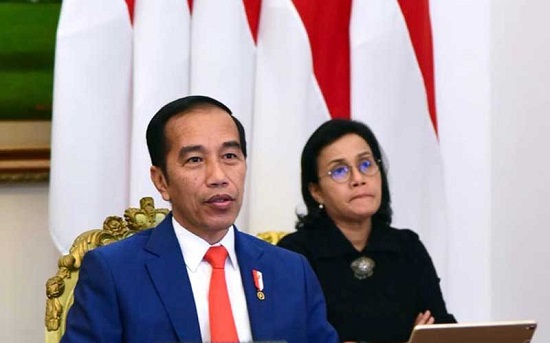 Presiden Jokowi dan Menkeu