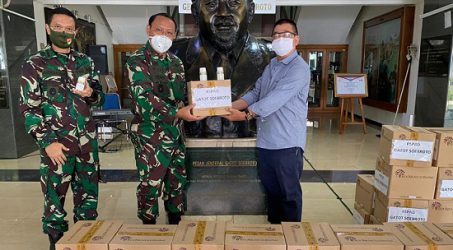 Sido Muncul Sumbang 4.000 Botol Kapsul JSH Buat RSPAD Gatot Subroto