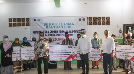 Salurkan Rp 870 Juta, SIG Bangun Sarana 13 Lembaga Pendidikan