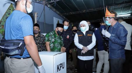 Khofifah Imbau Besok Jangan Golput, Wajibkan Protokol Kesehatan Berlapis