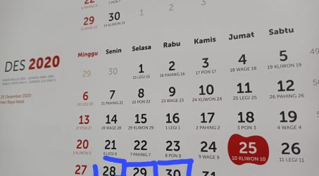 Libur Cuti Bersama Akhir Tahun Dipangkas Tiga Hari