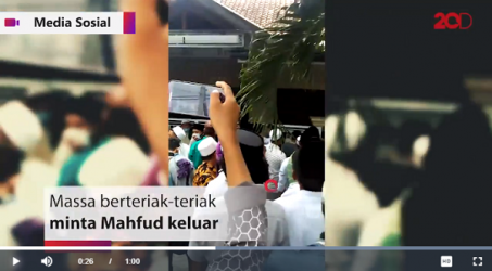 Rumah Ibunda Didatangi Massa, Mahfud MD: Mereka Mengganggu Ibu Saya