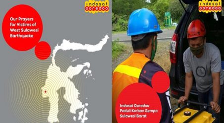 Indosat Ooredoo Tanggap Gempa Sulbar, Segera Pulihkan Jaringan dan Kirim Mobil Klinik