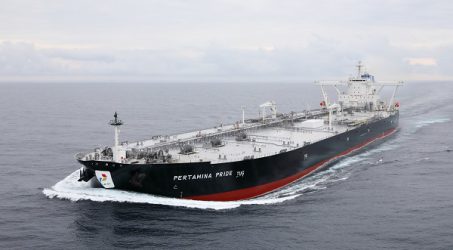 Jepang Serahkan Kapal Tanker Pertamina Berkapasitas 2 Juta Barel