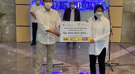 Lewat Mensos Risma, Sido Muncul Bantu Korban Bencana Alam Rp 500 Juta