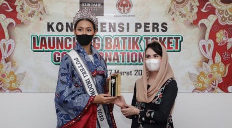 Arumi dan Puteri Indonesia Launching Batik Toket Pamekasan Go International