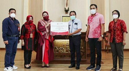 Bank Jatim Bantu Gereja Santa Maria Assumpta Caruban, CSR Bidang Keagamaan