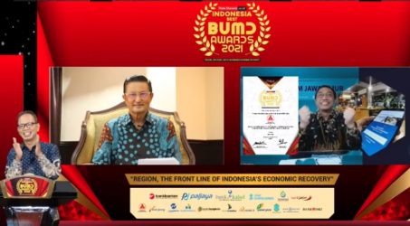 Bank UMKM Jatim Sabet Indonesia Best BUMD Awards 2021, Terus Berakselerasi Dukung UMKM