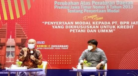 Komisi C DPRD Jatim Sosialisasi Perda Penyertaan Modal, Tingkatkan Peran Bank UMKM