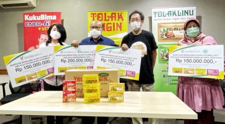 Sido Muncul Bantu Korban Banjir Bandang Flores NTT Rp 650 Juta