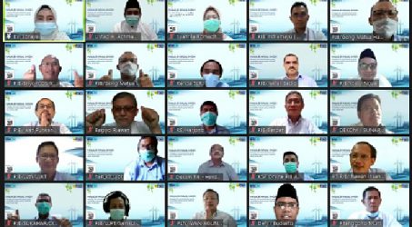 PJB Gelar Halalbihalal Virtual, Ingatkan Disiplin Prokes