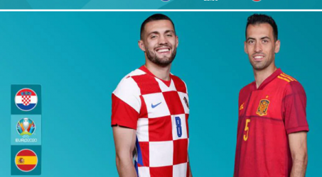 Kroasia vs Spanyol : Perang Memperebutkan Ball Possession