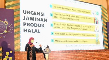 Kebutuhan Produk Halal Asia Pasific Capai 62%, Khofifah Ajak UMKM Berbasis Pesantren Ambil Bagian