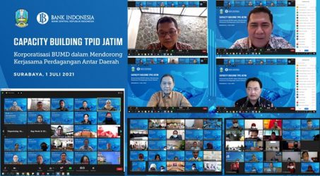 Capacity Building TPID Jatim : Belajar Korporatisasi dari BUMD DKI Jakarta