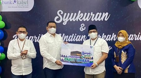 Bank Kalsel Syariah Genap 17 Tahun, Triwulan II Bukukan Aset Rp 2,12 Triliun