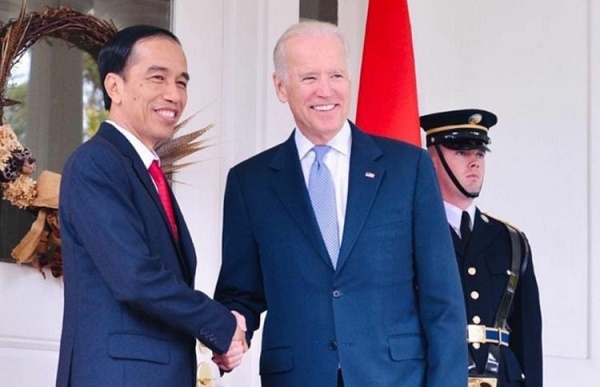 Presiden Joko Widodo dan Joe Biden (Instagram @jokowi)