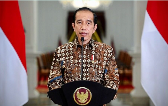 Presiden Jokowi menyampaikan situasi pandemi COVID-19 