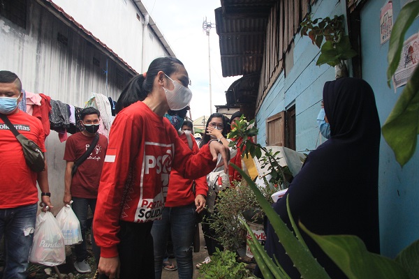 PSI Kota Banjarmasin Ricebox Aksi Kemanusiaan