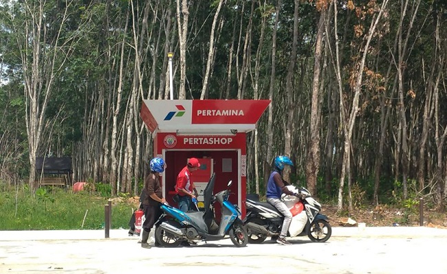 Pertashop Balangan, Kalsel