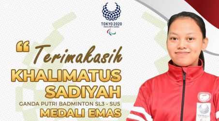 Khalimatus Peraih Emas Paralimpiade Tokyo asal Mojokerto dan ASN Kemenpora