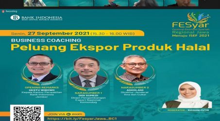 Fesyar Regional Jawa 2021 Dorong Digitalisasi Ekonomi Syariah
