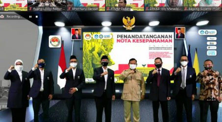 Prabowo MoU dengan Rektor Unair Pengembangan Iptek Pertahanan Negara