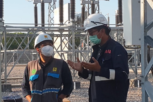Gardu Induk 150 kV Konsumen Tegangan Tinggi di Kawasan Industri Sidoarjo