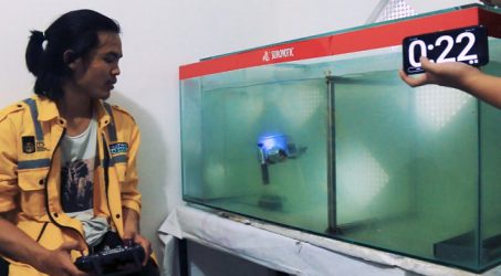 Ciptakan Robot Penyelam dengan Remote, Tim ITS Panen Penghargaan