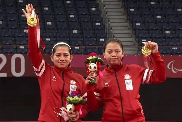 Leani dan Khalimatus raih medali emas Paralimpiade 