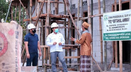 Tak Punya Ruang Kelas, SIG Bantu TPQ Miftahul Anwar Grobogan