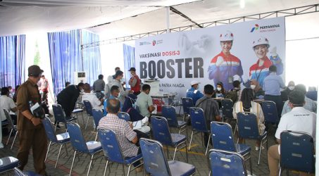 Patra Niaga Gelar Vaksin Booster Upaya Cegah Penyebaran Covid-19 di Jatimbalinus