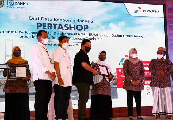 Menteri BUMN : Target 10.000 Pertashop Dorong Pemberdayaan Ekonomi ...