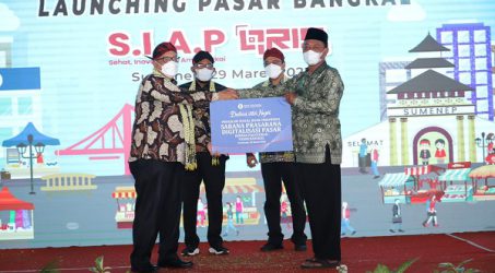 Bank Indonesia Resmikan Pasar Bangkal Sumenep Siap QRIS