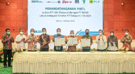 PLN Pasok Smelter Freeport di Gresik Listrik 170 MVA