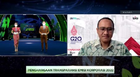 SIG Raih Dua Penghargaan Transparansi Emisi Korporasi 2022