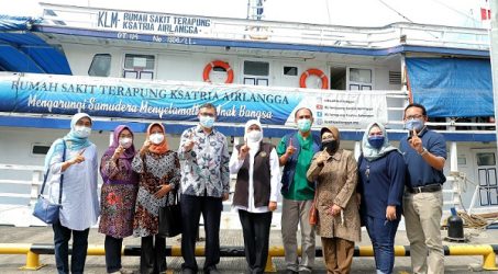 Gubernur Khofifah Lepas Pelayaran RS Terapung Airlangga ke Kepulauan Madura