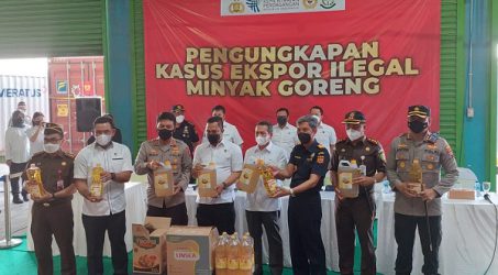 Sinergi dengan Satgas Pangan dan Bea Cukai, Kemendag Gagalkan Ekspor Ilegal Migor 8 Kontainer ke Timor Leste