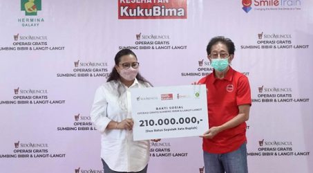 Suplemen Kesehatan Kuku Bima Sido Muncul Gelar Operasi Sumbing Bibir Gratis di Bekasi