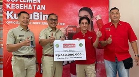 Suplemen Kuku Bima Sido Muncul Donasi Rp340 Juta ke RS Gigi dan Mulut UNJANI