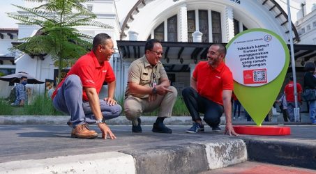 SIG Wujudkan Impian Pejalan Kaki di Jakarta Memiliki Trotoar yang Ramah dan Aman
