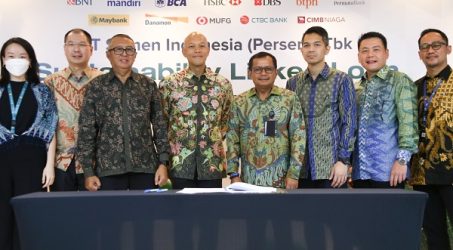 SIG dan SBI Tandatangani Perjanjian Kredit Sustainability Linked Loan dengan 12 Bank